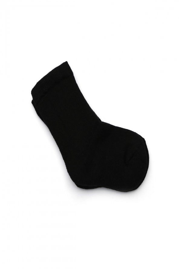 3lü Erkek Çocuk Düz Kalın Renk Asortili Çorap 2447-B3 - 2