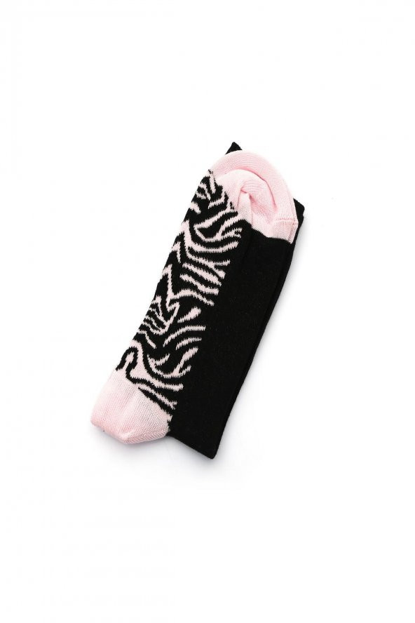 5li Kadın Leopar Desen Asortili Çorap 3470B-B5 - 6