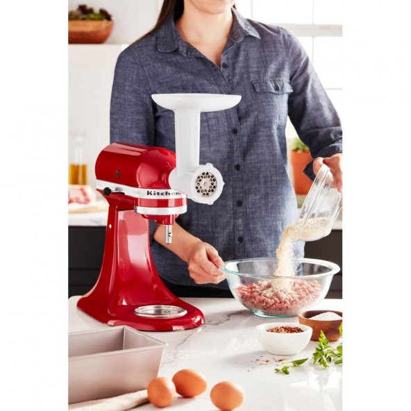 KitchenAid 5KSMFGA Kıyma Çekme ve Gıda Öğütme Aksesuarı - 9