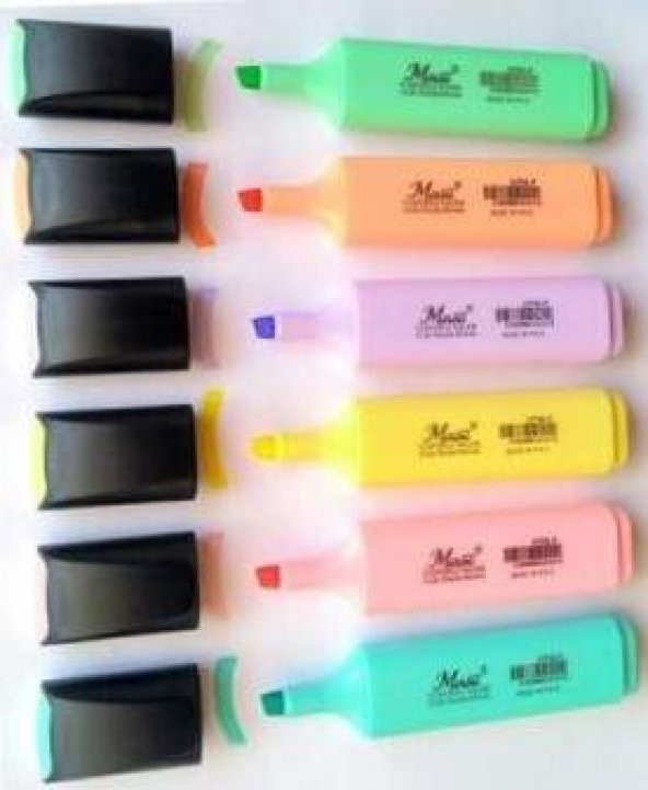 Masis Pastel Renk Kalem 6Lı Set