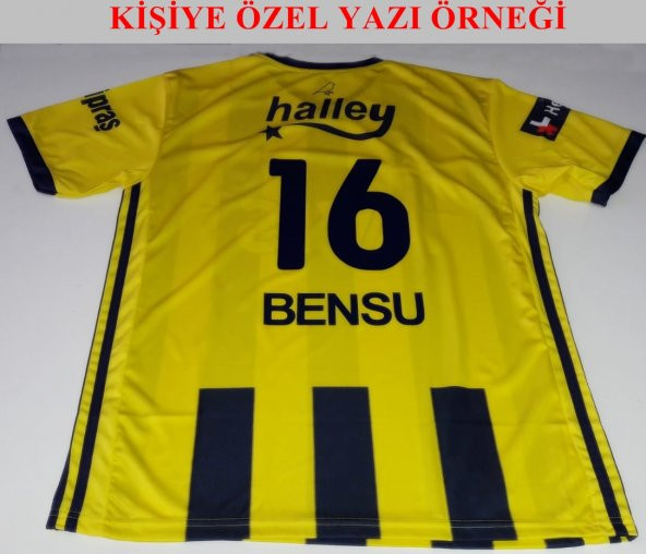 FENERBAHÇE KİŞİYE ÖZEL BASKILI 2020-2021 YETİŞKİN TARAFTAR FORMA - 4