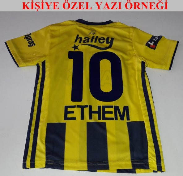FENERBAHÇE KİŞİYE ÖZEL BASKILI 2020-2021 YETİŞKİN TARAFTAR FORMA - 7