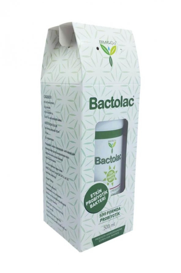 Bactolac Sıvı Probiyotik 1000 ml. Tübitak Onaylı Biyolojik Mucize