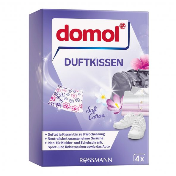 Domol Çamaşır ve Tekstil Ürünlerine Özel Koku Keseleri 4 Adet