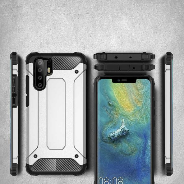 Huawei P30 Pro Kılıf Zore Crash Silikon - 4