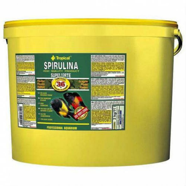 Tropical Spirulina Super Forte 50 gr Pul Yem (Kovadan Bölme) - 1