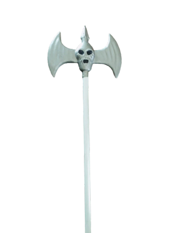 CADILAR BAYRAMI HALLOWEEN KURUKAFA ÇİFT TARAFLI BALTA GRİ 95 CM