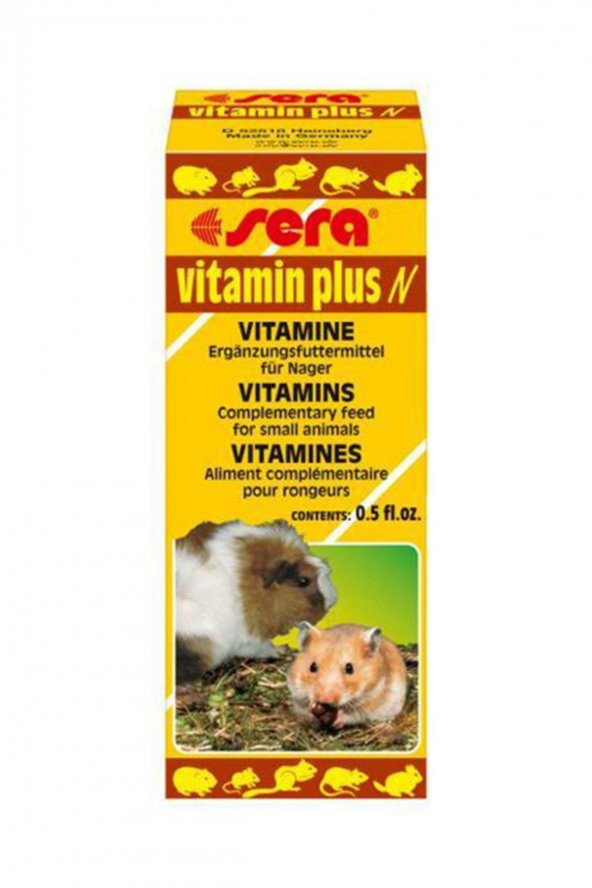 Sera Vitamin Plus N Kemirgen Vitamini 15Ml