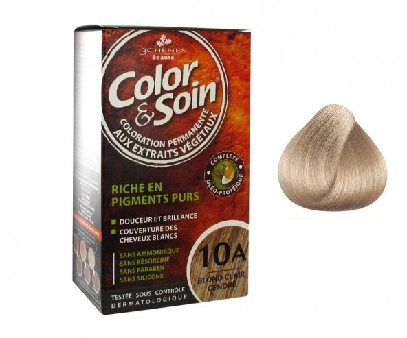 Color and Soin Saç Boyası 10A - Açık Sarı Cazibesi