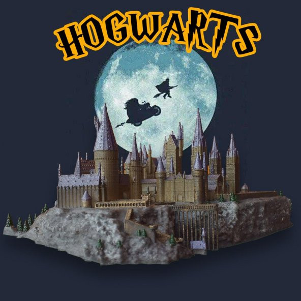 Hogwarts Büyücülük ve Cadılık Okulu + Hogwarts Davet Mektubu