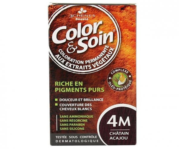 Color Soin Saç Boyası 4M - Maun Kestanesi ürün görseli