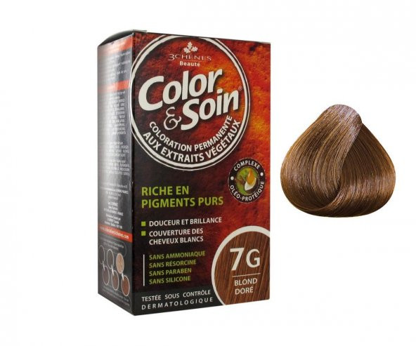 Color Soin Saç Boyası 7G - Altın Sarısı ürün görseli