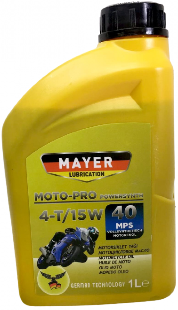 Mayer Moto-Pro 15W-40 4T 1 L Motosiklet Yağı