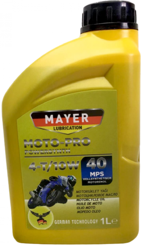 Mayer Moto-Pro 10W-40 4T 1 L Motosiklet Yağı