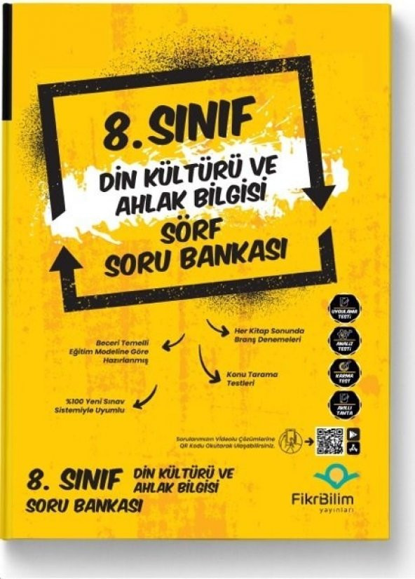 8.SINIF DİN KÜLTÜRÜ SÖRF SORU BANKASI FikriBilim Yayınları