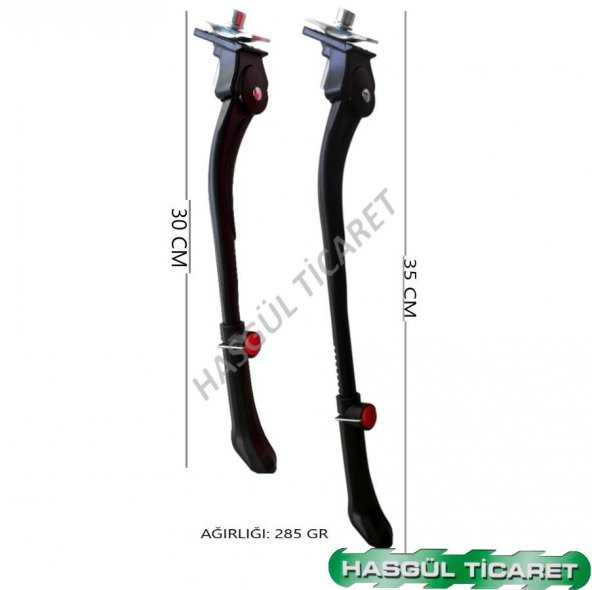 HSGL BİSİKLET ORTA SİYAH AYARLI PARK AYAĞI - 2