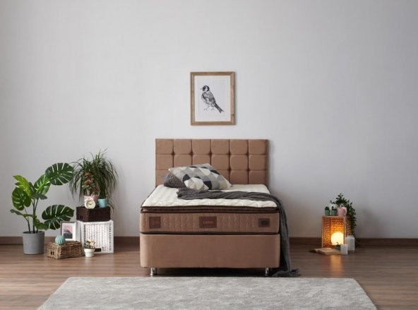 W.Cotton 120x200 Tek Kişilik Pedli Yatak Full Ortopedik Yaylı Yatak - 2