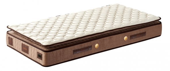 W.Cotton 90x200 Tek Kişilik Pedli Yatak Full Ortopedik Yaylı Yatak - 6