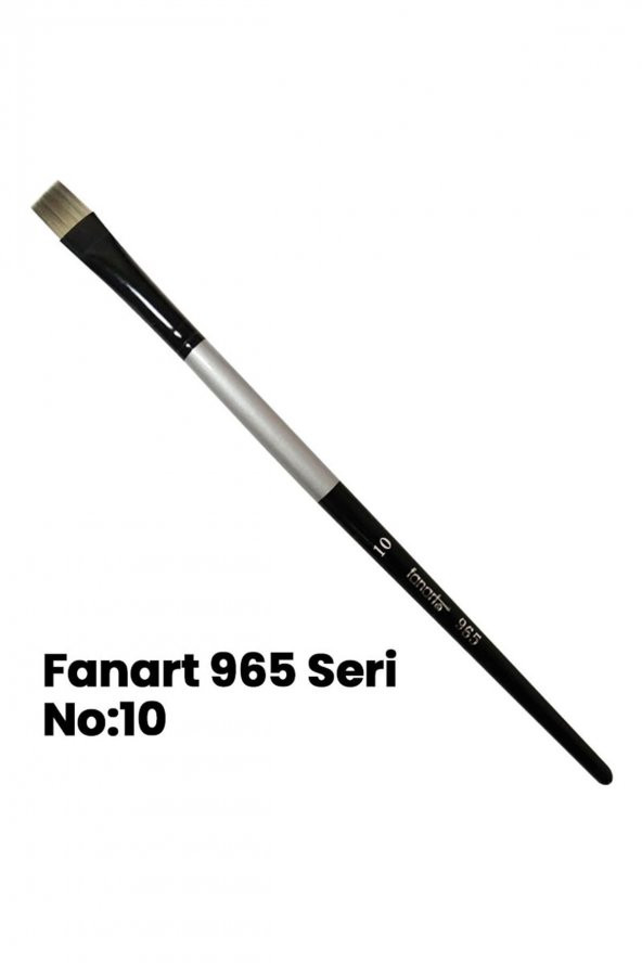 fanart 965 Seri Düz Kesik Uçlu Fırça No 10