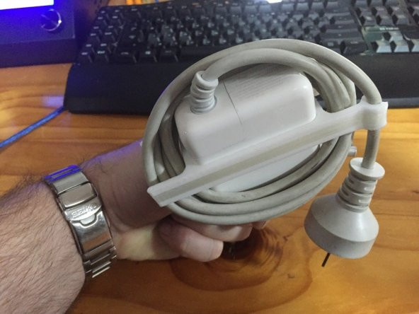 Mac Kitap Şarj Kablosu Caddy Organik Plastikten Aksesuar - 3