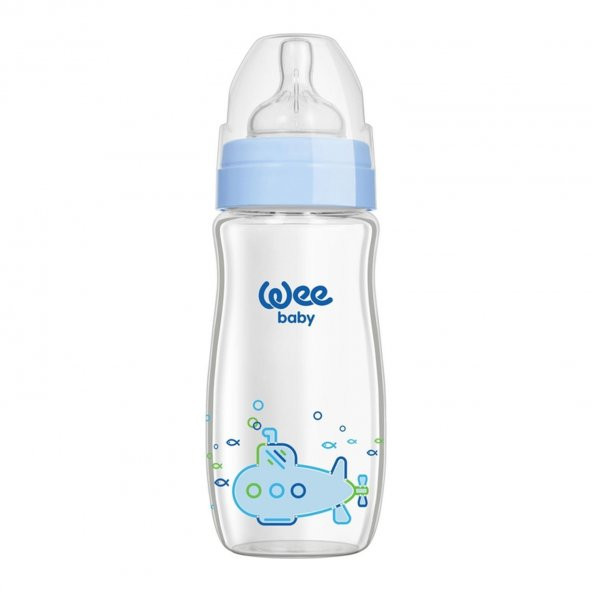 IŞŞIL Wee Baby Klasik Plus Geniş Agızlı Isıya Dayanıklı Cam Biberon 280 ml 141 - 2