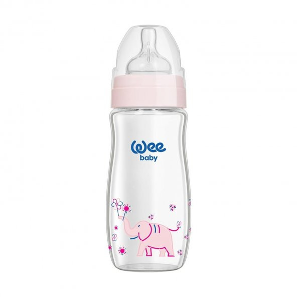 IŞŞIL Wee Baby Klasik Plus Geniş Agızlı Isıya Dayanıklı Cam Biberon 280 ml 141 - 3