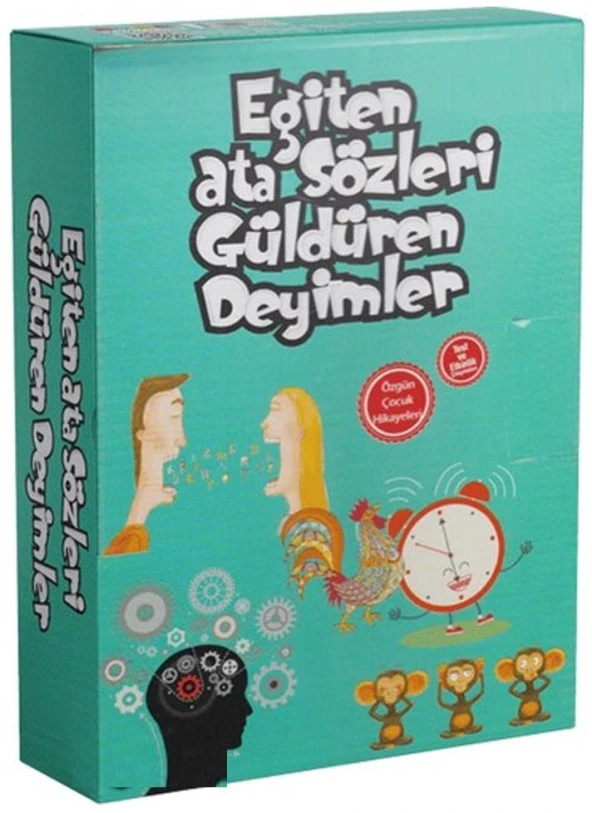 Öykü 3. Sınıf Eğiten Atasözleri ve Güldüren Deyimler Dizisi ürün görseli