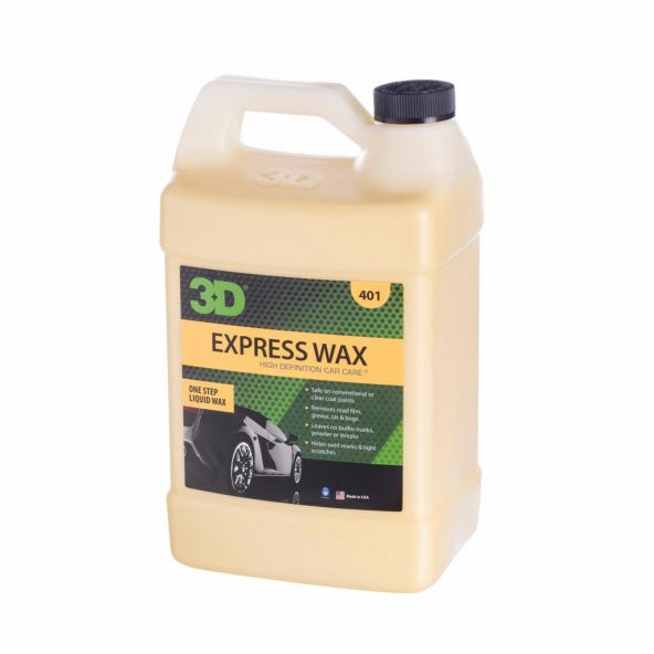 3D Express Wax - Hızlı Cila 3.79 lt. 401G01