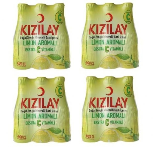 Kızılay Ekstra C Vitaminli Limon 200 ml X 24 Adet