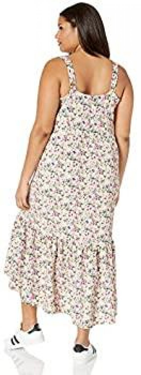 Rachel Roy Kadın Elbisesi Pembe Plus Maxi Çiçekli - 3