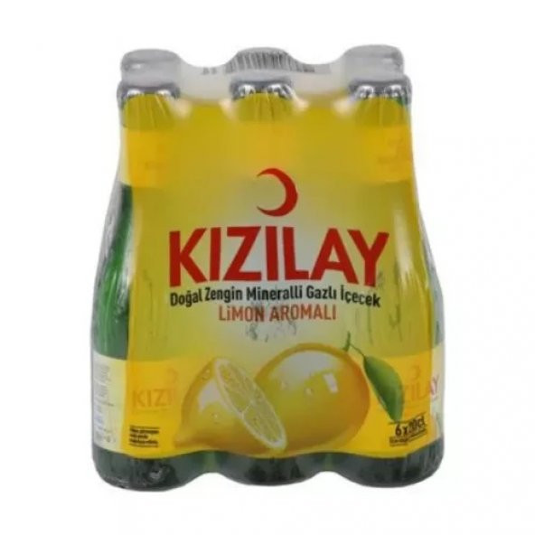 Kızılay  Limon Aromalı Maden Suyu 200ml x 24 Adet