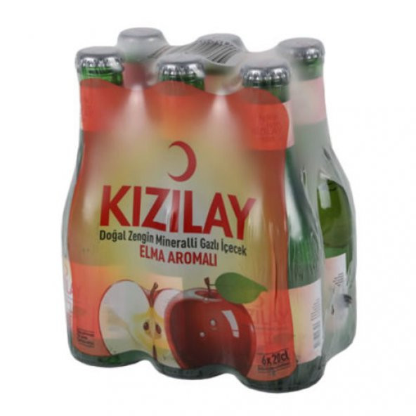 Kızılay Maden Suyu Karpuz & Çilek Aromalı 200 ml x 24 Adet