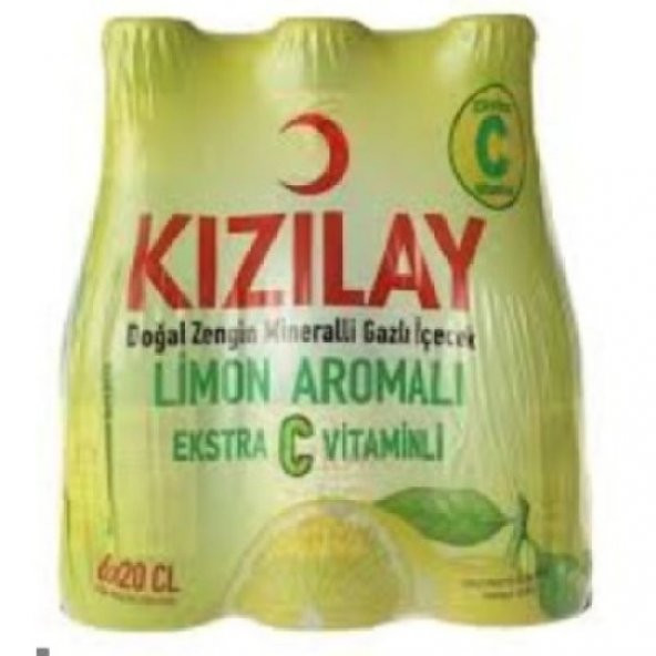 Kızılay Ekstra C Vitaminli Limon 200 ml X 6 Adet