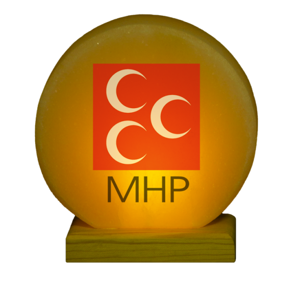 MHP Logolu Silindir Biblo Tuz Lamba