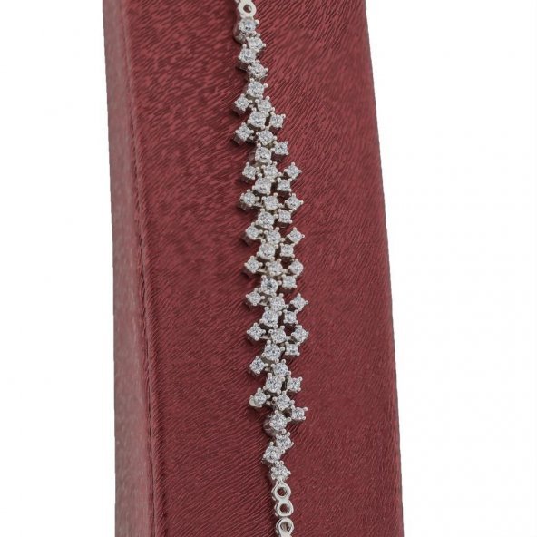 Zirkon Taşlı Gümüş Bayan Set - 3