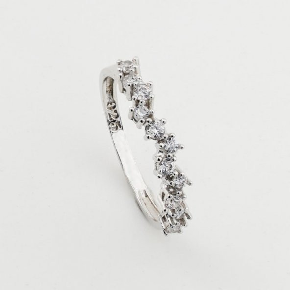 Zirkon Taşlı Gümüş Bayan Set - Resim 5