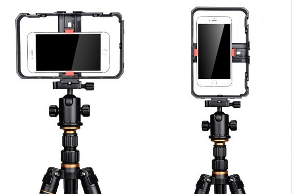 Telefonlar İçin Ayex Profesyönel Video Rig Cage, Video Çekim Kafesi - 7