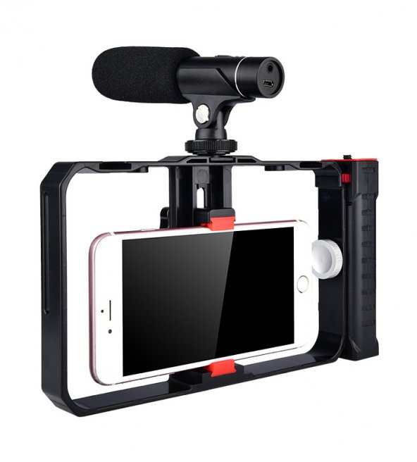 Telefonlar İçin Ayex Profesyönel Video Rig Cage, Video Çekim Kafesi - 11