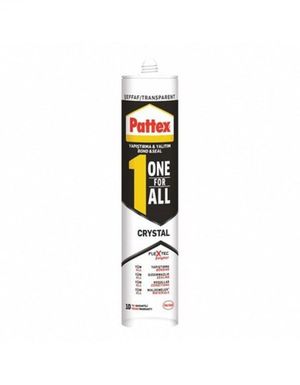 Pattex One For All Crystal 290 GR Şeffaf