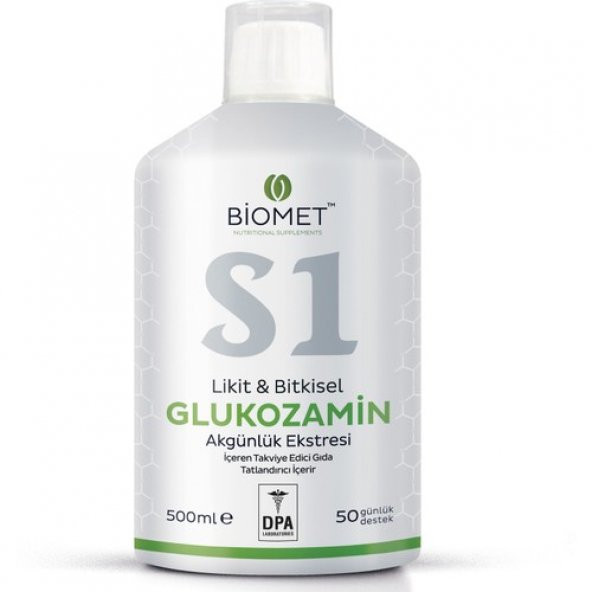 Biomet S1 Likit Bitkisel Glukozamin 500 ml