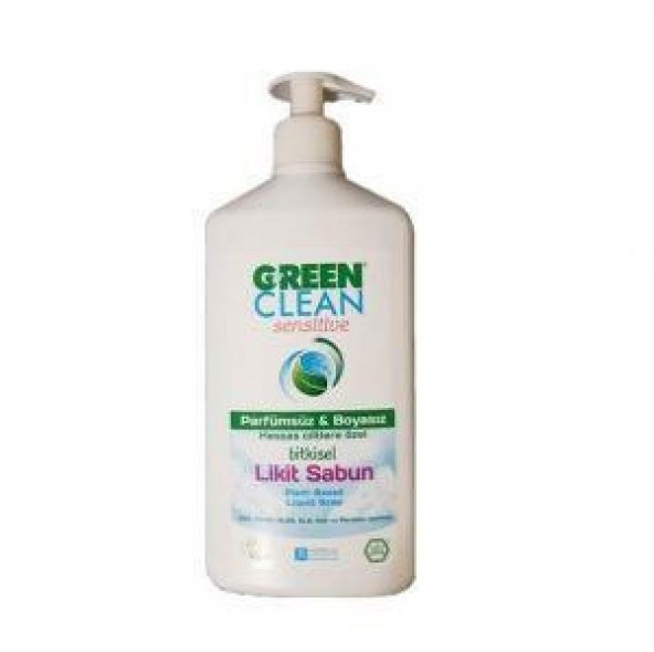 U Green Clean Sensitive Pafümsüz Kokusuz Sıvı Sabun 500 ml