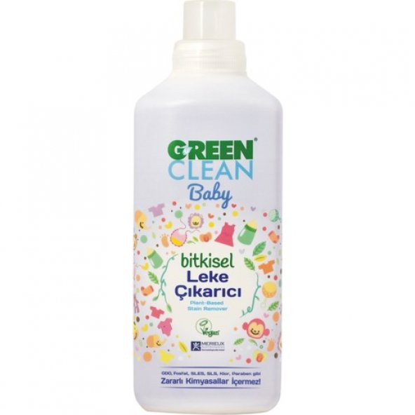 U Green Clean Baby Çamaşır Yum. Leke Çıkarıcı Çamaşır Det.(1lt) Emzik Biberon Tem. 0,5 L - 4