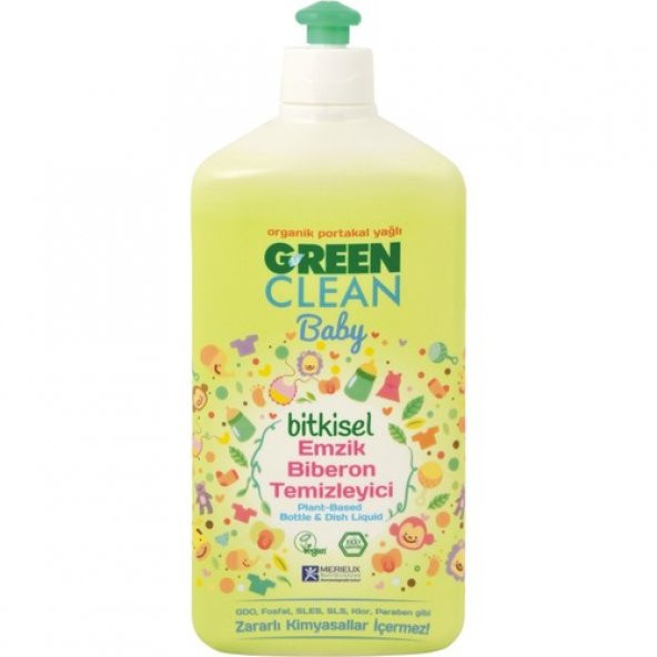 U Green Clean Baby Çamaşır Yum. Leke Çıkarıcı Çamaşır Det.(1lt) Emzik Biberon Tem. 0,5 L - 5