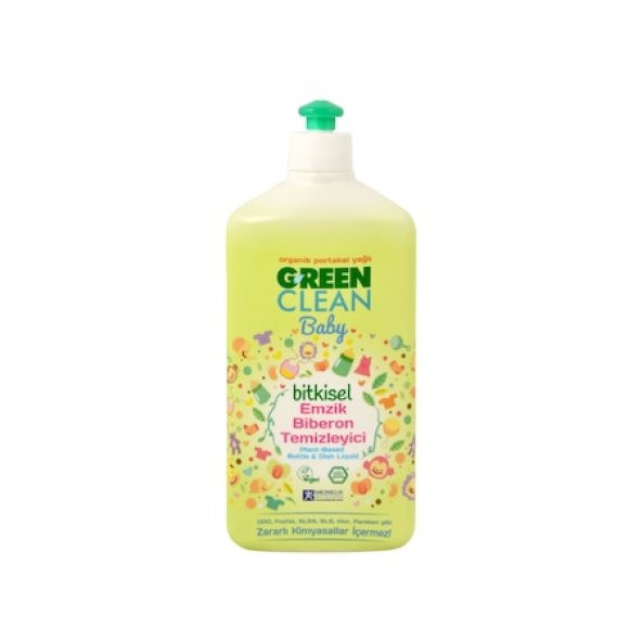 U Green Clean Organik Baby Emzik Biberon Temizleyici 500ml