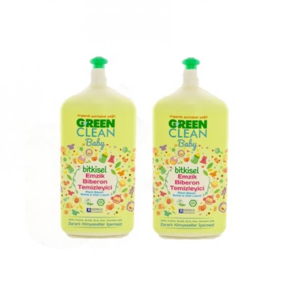 U Green Clean Emzik Biberon Temizleyici - 500 ml - 2 Adet