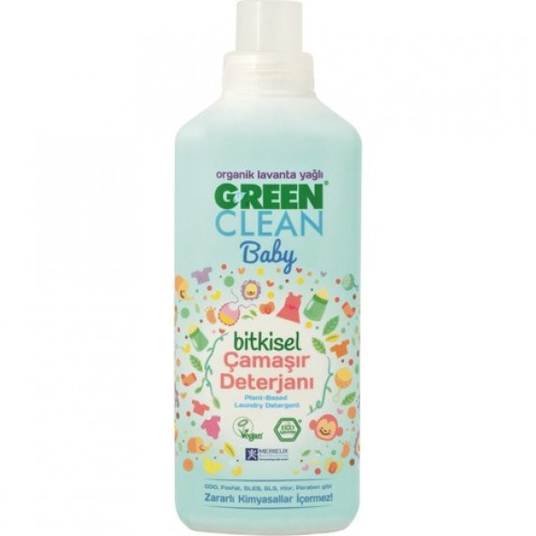 U Green Clean Baby Çamaşır Deterjanı Yumuşatıcı Leke Çıkarıcı Seti - 2