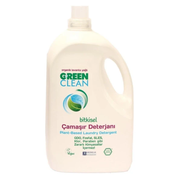 U Green Clean Bitkisel Sıvı Çamaşır Deterjanı 2.75 lt