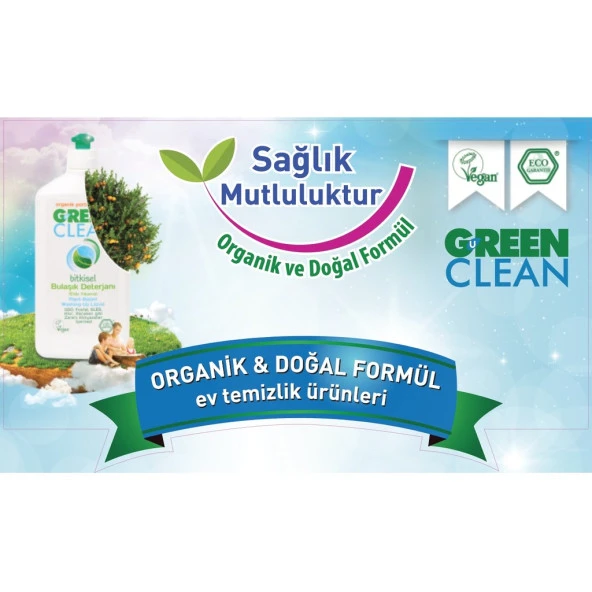 U Green Clean Baby Bitkisel Leke Çıkarıcı 2x1000 ml - 3