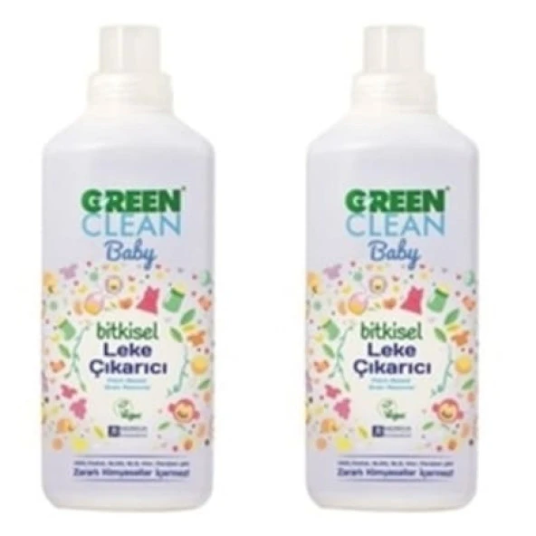 U Green Clean Baby Bitkisel Leke Çıkarıcı 2x1000 ml - 5