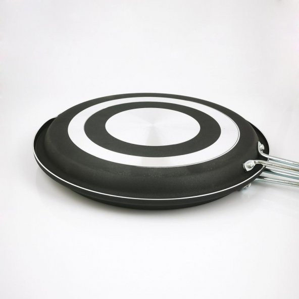 Teflon Çift Taraflı Balık Krep Gözleme Börek Tavası 32cm - 3